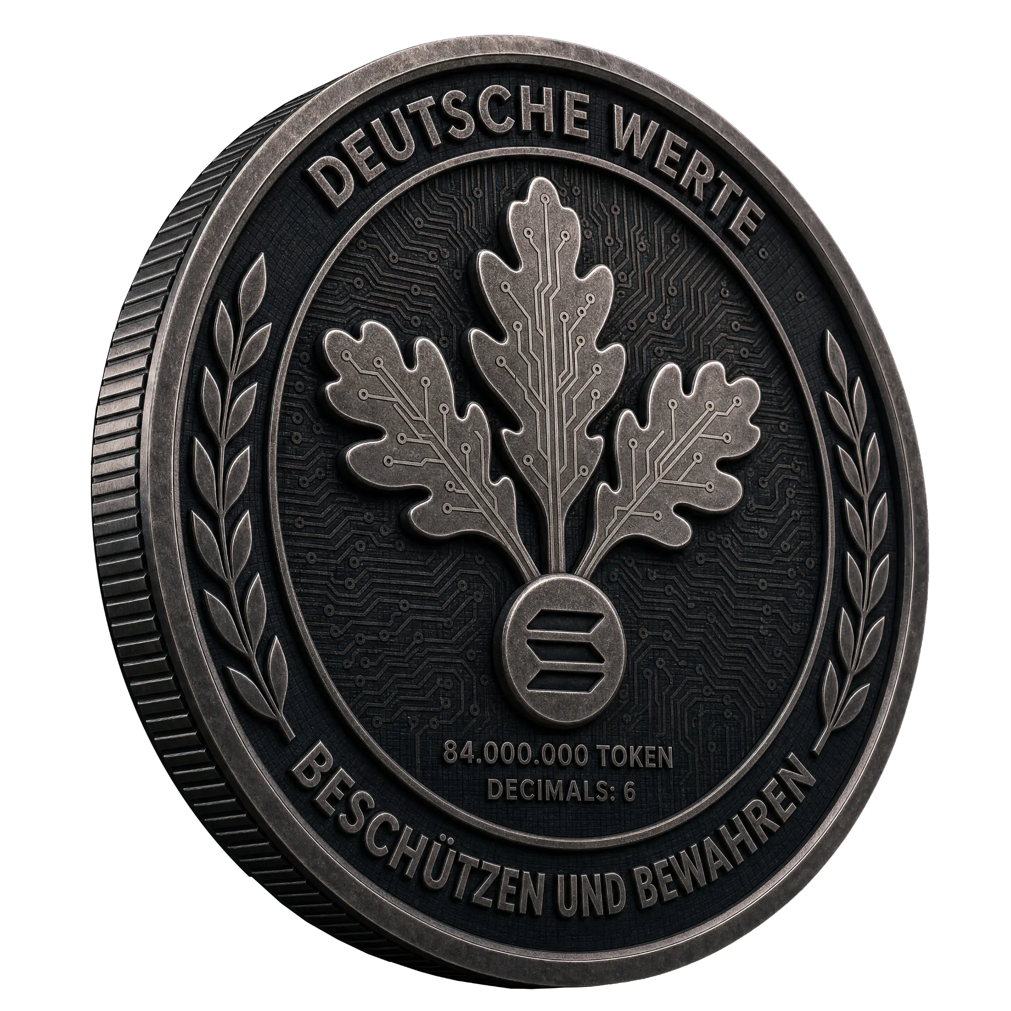 $DMARK Token Vorderseite